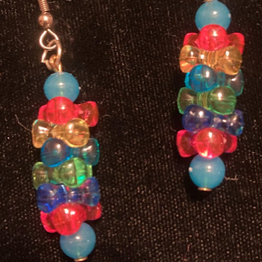 Handmade beaded earrings